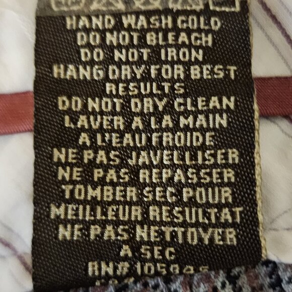 Element Plaid Cropped Pants Size 5–Preppy Skater Girl Capris, Greyish/Tan Check - Picture 9 of 9